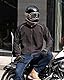 RIDEIRON Motorradjacke Herren Winddichte Leichte Gefütterte für alle Jahreszeiten Wasserdicht UPF40+ Sonnenschutz Kompakt Tragbar Geeignet zum Motorradf Klettern Schwarz XL