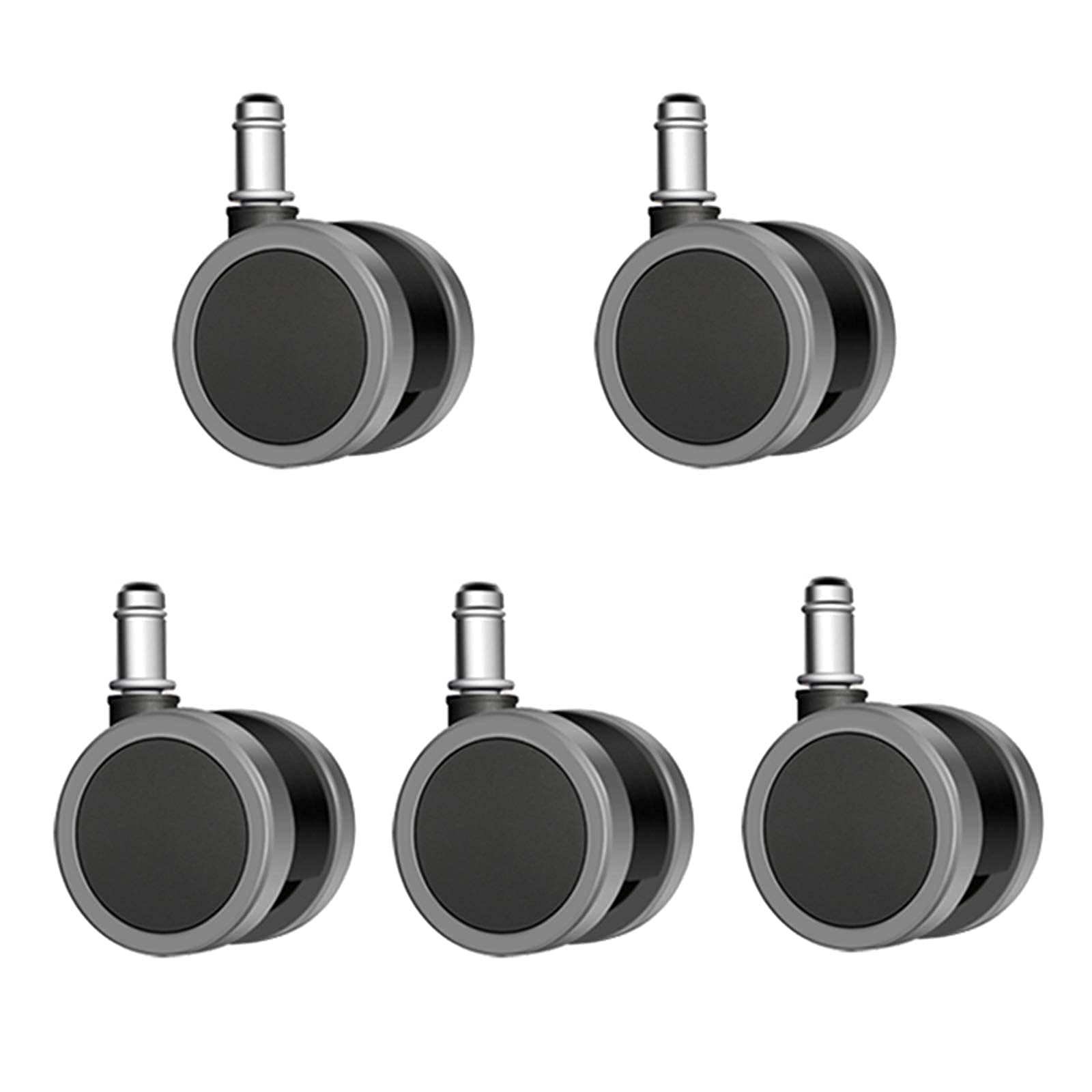 Buy Swivel Caster Wheels Set, 5 Pack Office Chair Casters Wheels