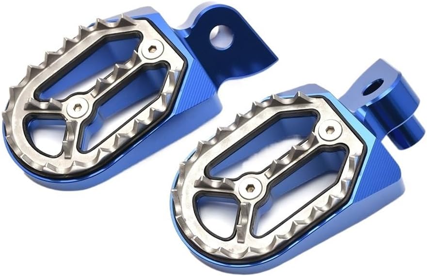 Motorcycle Foot Peg Footrest Wide Footrest Foot Pegs Steps For YZ65 YZ85 YZ125 YZ125X YZ250 F/FX/X YZ450F/FX WR250F WR450F WR/YZ 400 426 For Tenere 700
