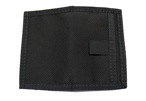 Nylon Front Pocket Wallet/ID Holder - Ballistic Nylon (Black) - Made in USA4