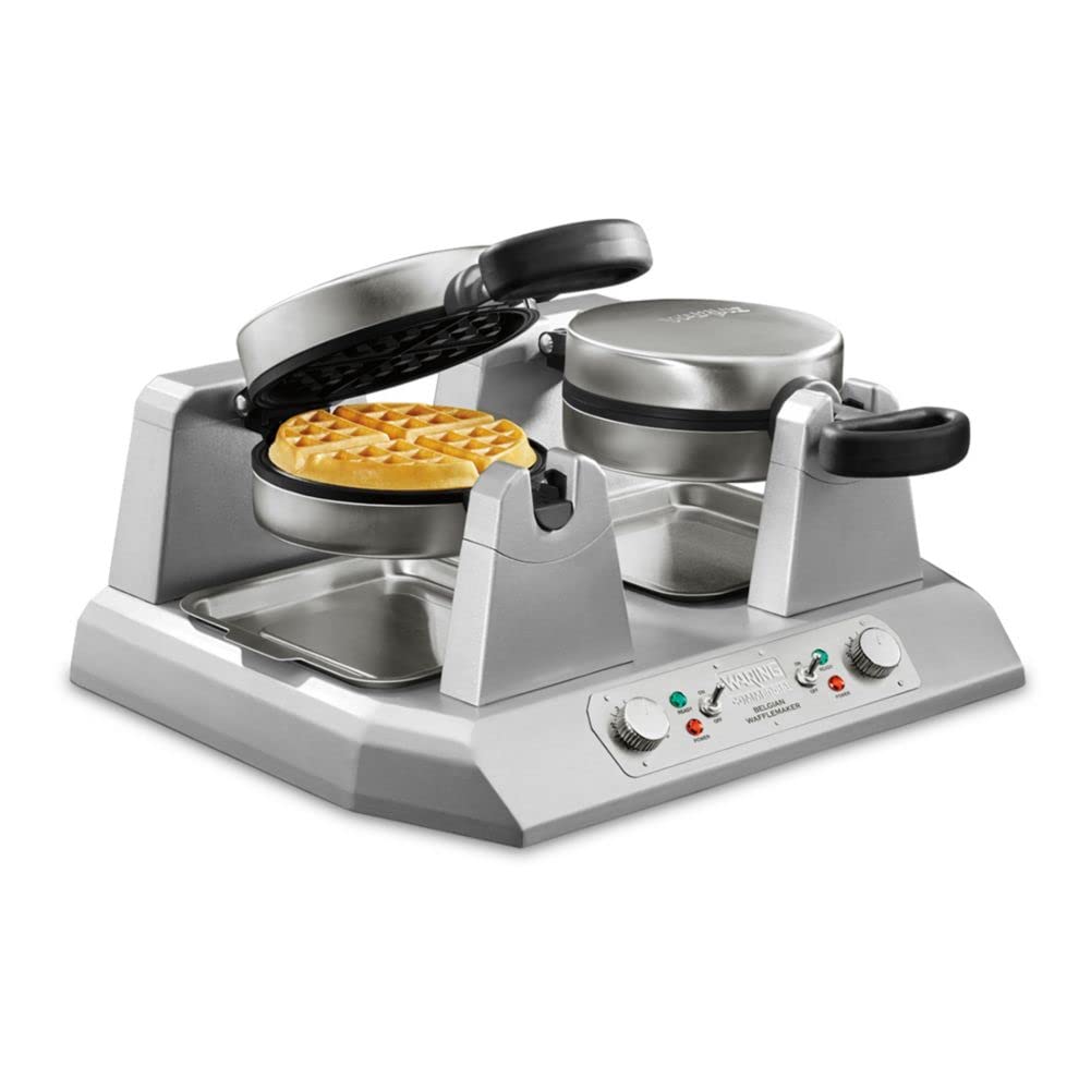 waring professional double waffle maker