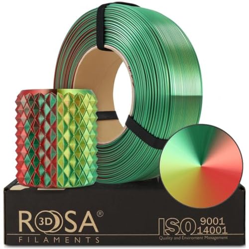 Filament ROSA 3D FILAMENTS PLA  Dwukolorowy Jedwabny (DUAL SILK)