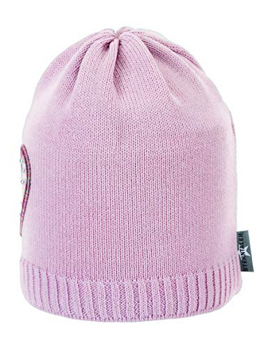 Sterntaler Strickmütze Cappello a Cuffia, Rosa, 51...