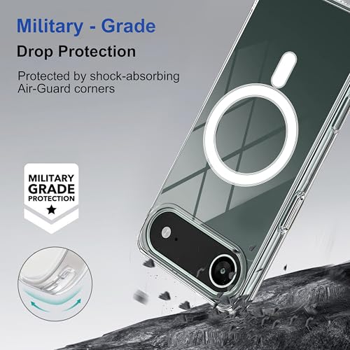 Image of amazon basics Back Case Cover for iPhone 17 Air | Scratch-Resistant Back Cover | Clear