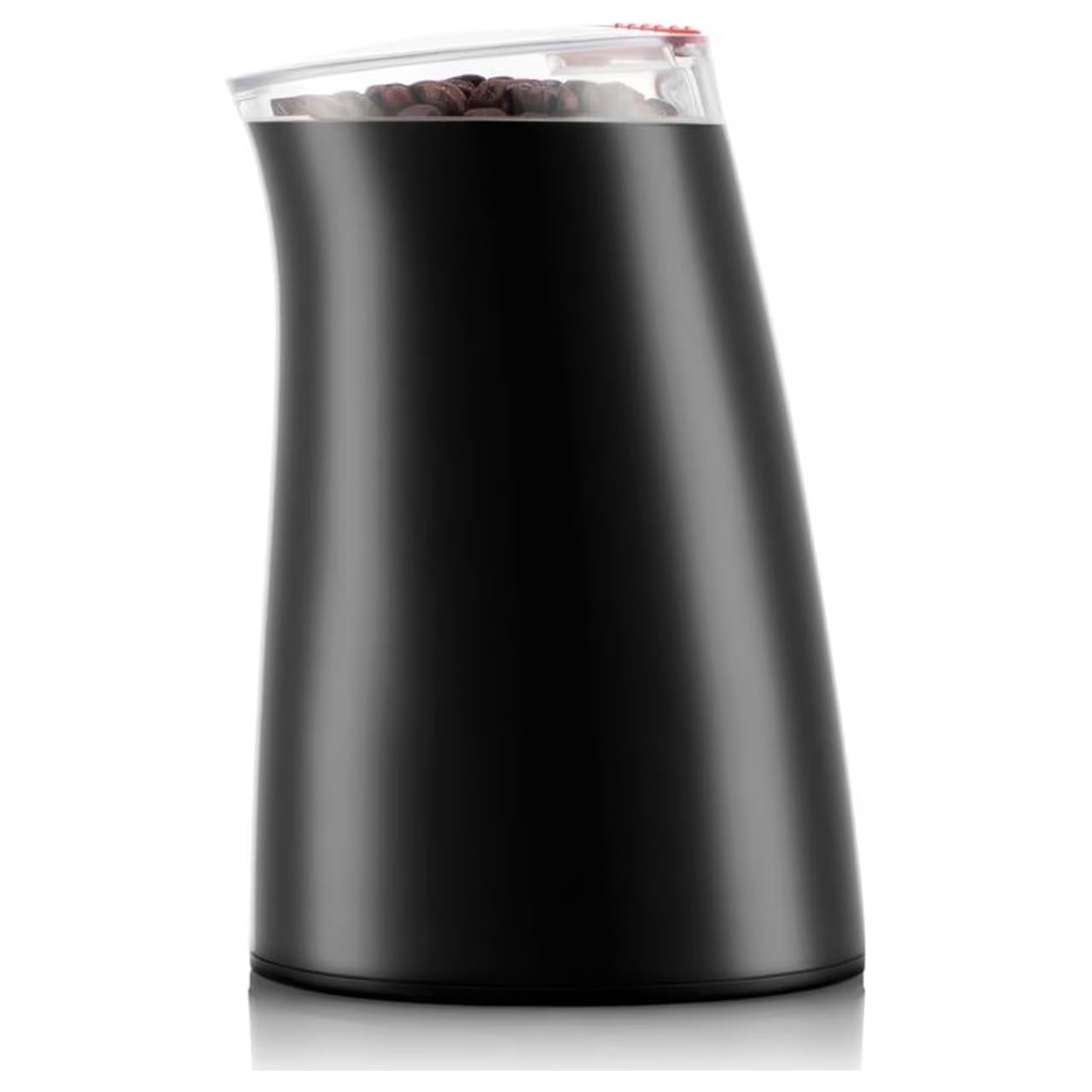 Electric Coffee Grinder - Stainless Steel Blades, Adjustable Grind Settings, One-Touch Operation, Easy to Clean for Home &amp; Office Coffee Brewing (Black)