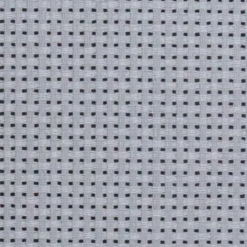 Image of KCS 19 inch x 28 inch(48cmx72cm) 11 Count Cotton Aida Cloth Cross Stitch Fabric (Light Grey)