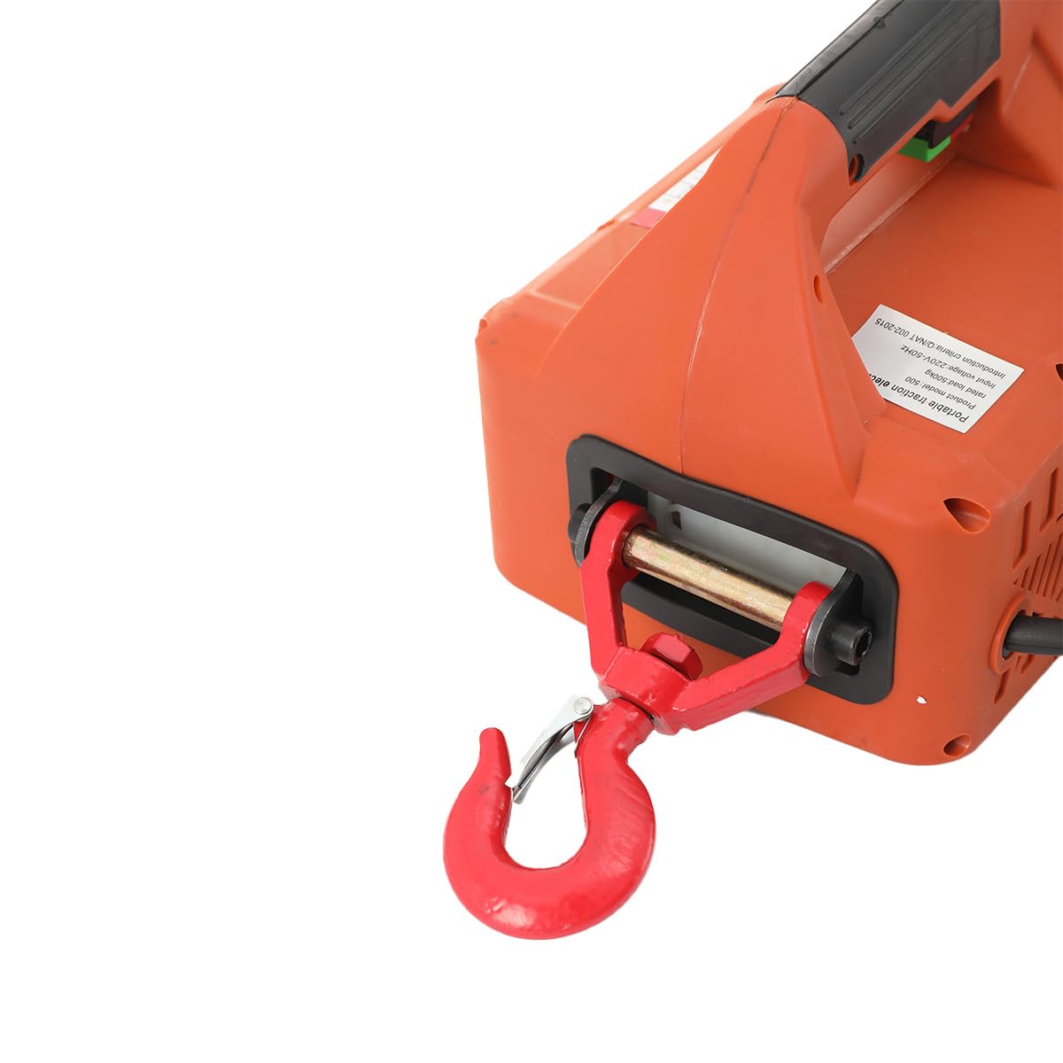Elektrische Seilwinde 500KG 1500W 220V mit Drahtloser Fernbedienung 7.6m Hubhöhe 5M/min
