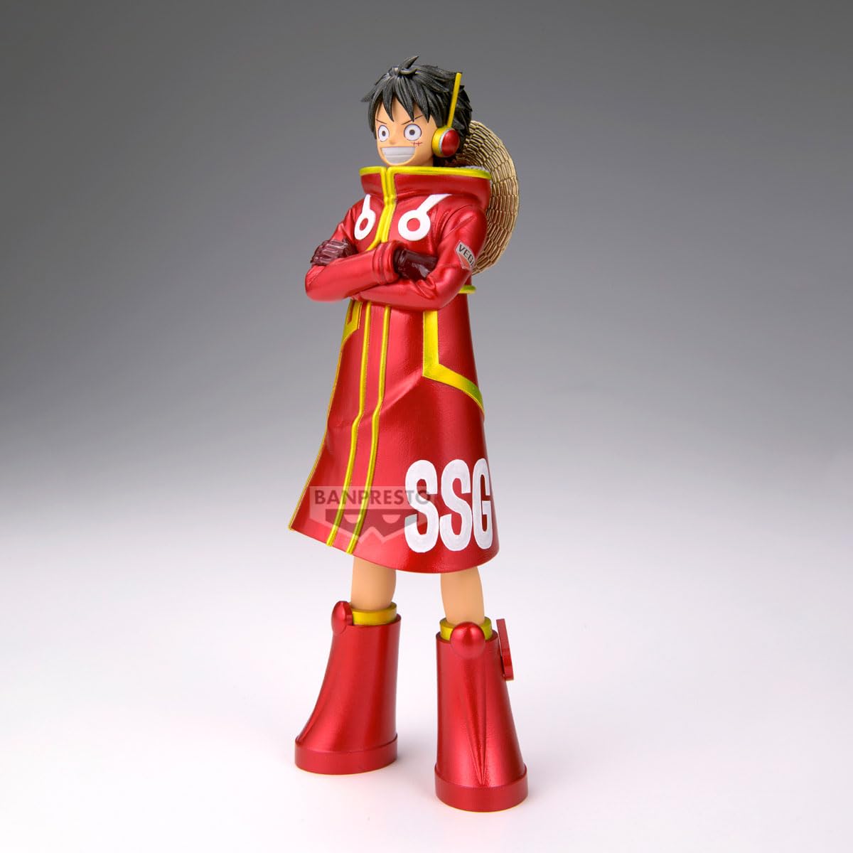 Banpresto Monkey D. Luffy One Piece DXF Action Figure, The Grandline Series 16 cm, BP30064P Multicolor, Collectible Figure - Image 4