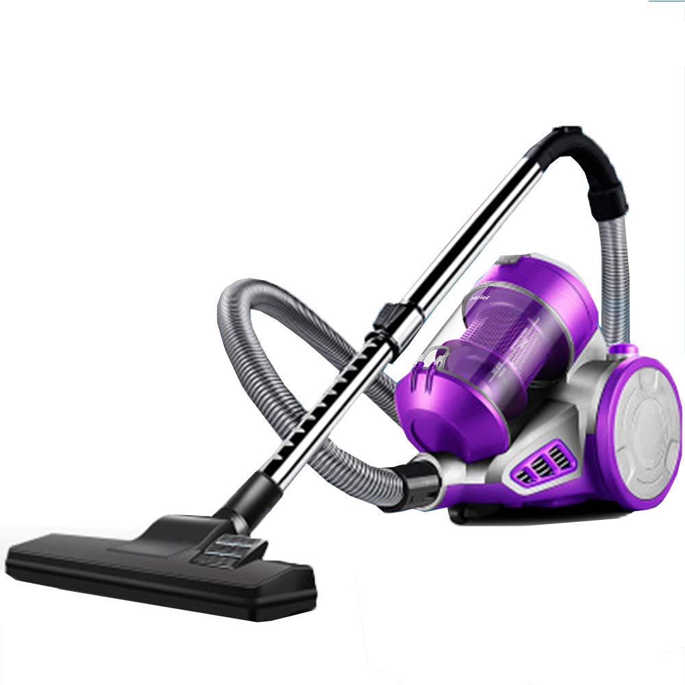 Aspirapolvere, Aspirapolvere Senza Sacco 1400 W, Pulitore Ciclonico per Tutti I Pavimenti Doppia Filtrazione, Cavo Lungo 5 M con Tubo Flessibile, Include
