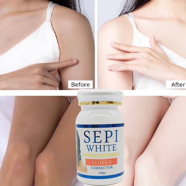 SEPI White Bleichpulver für Körperpflege, 100 g