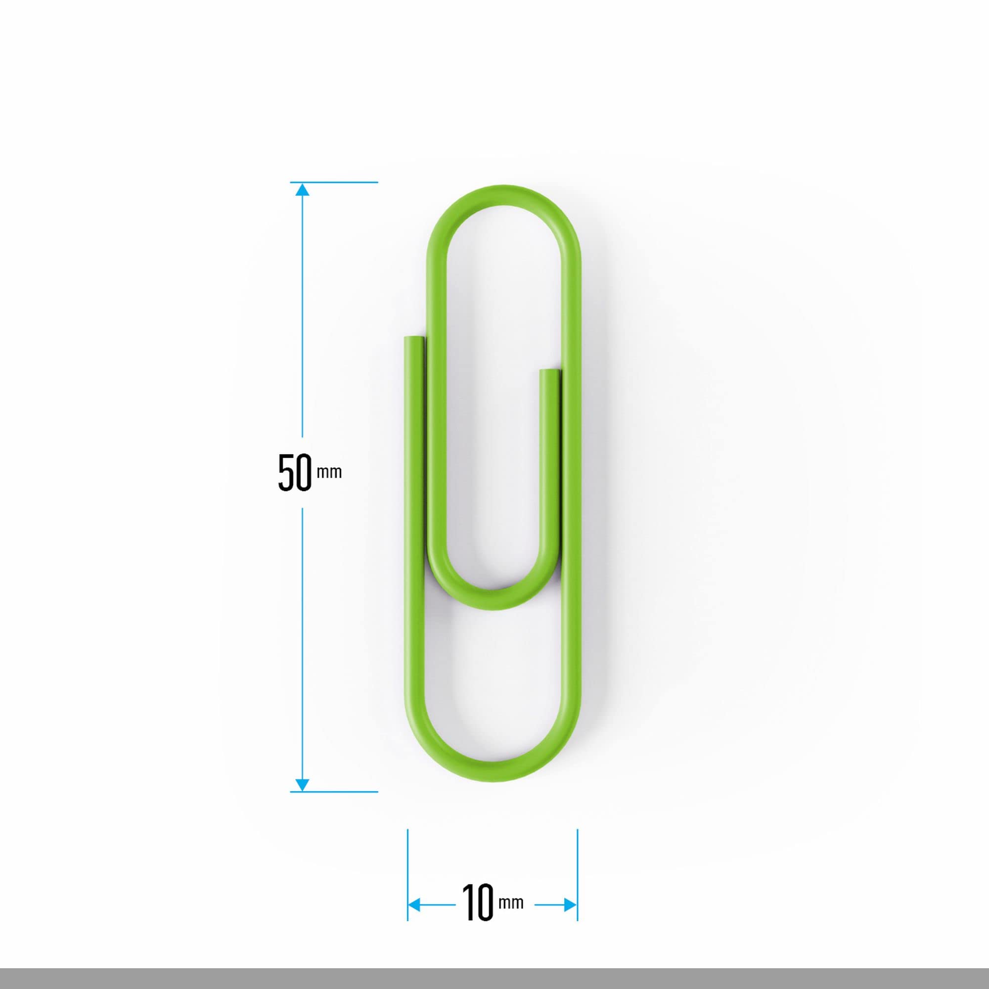 Berlingo Paperclipset, 24 x 100 stuks, rond, hoogwaardig metaal, 28