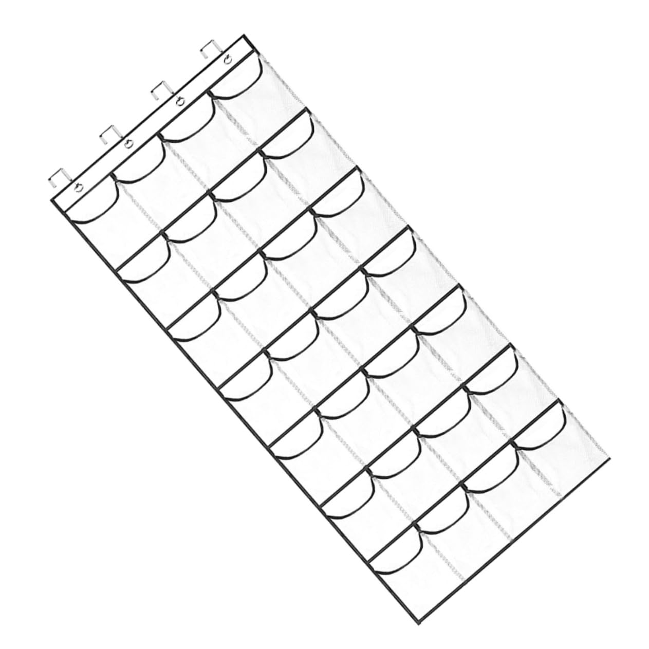 Luxshiny 1set over The Door Shoe Organizer Hanging Storage Bag for Hats and Accessories Space-saving Door Bag Sleek Design for Home Organization Capacity and Material