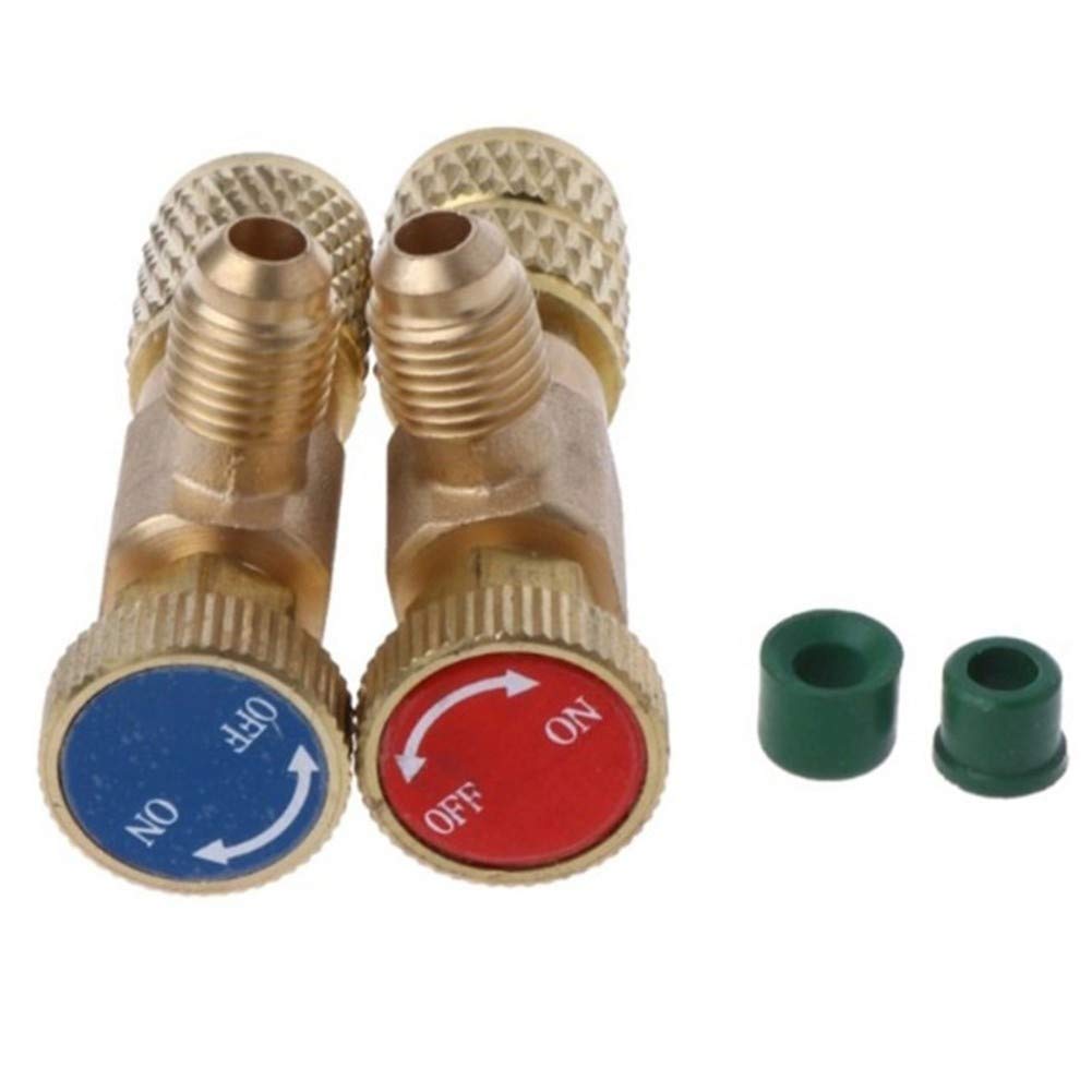 Clapets Anti-Retour avec vanne de contrôle bouton rouge anti-fuite R410A