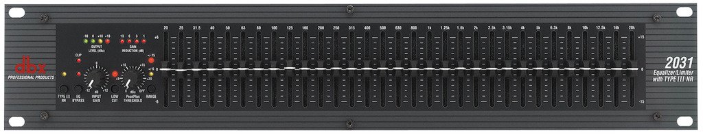 dbx 2031 Single 31 Band Graphic Equalizer