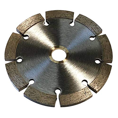 4.5" Diamond Tuck Point Blade for Mortar Joint Removal, Single Blade, 3/8" Segment Width, 7/8"-5/8" Arbor