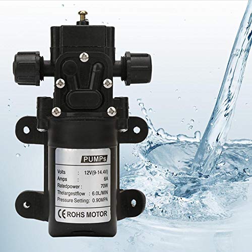 Pompa acqua, DC 12V 70W 6L / Min Pompa