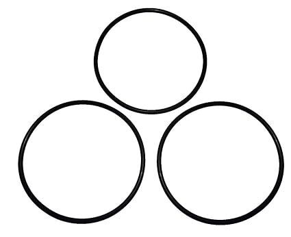 Captain O-Ring - Whirlpool WHKF-DWHV, WHKF-DWH & WHKF-DUF Water Filter Replacement Orings (3 Pack)