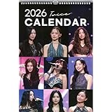 TWICE トゥワイス グッズ 大判 壁掛け カレンダー 2026年 (令和8年) + カレンダー ステッカーセット TWICE メンバー 全員 サナ モモ ミナ ダヒョン ツウィ ナヨン ジョンヨン ジヒョ チェヨン グッズ