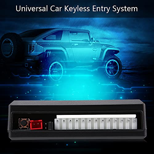Universal Autotürschloss Keyless Entry-System mit Fernbedienungssatz - Zentralverriegelung und Kofferraumentriegelung für die meisten Fahrzeuge – Bild 3