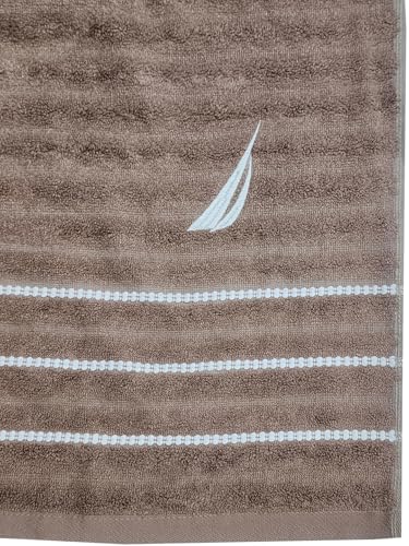 Image of NAUTICA Bamboo Towel for Bath Larg Size | 1pc Bath Towel (Oasis) | 500GSM (40cm x 60cm) | Fade Resistant |Perfect for Everyday Use | Beige