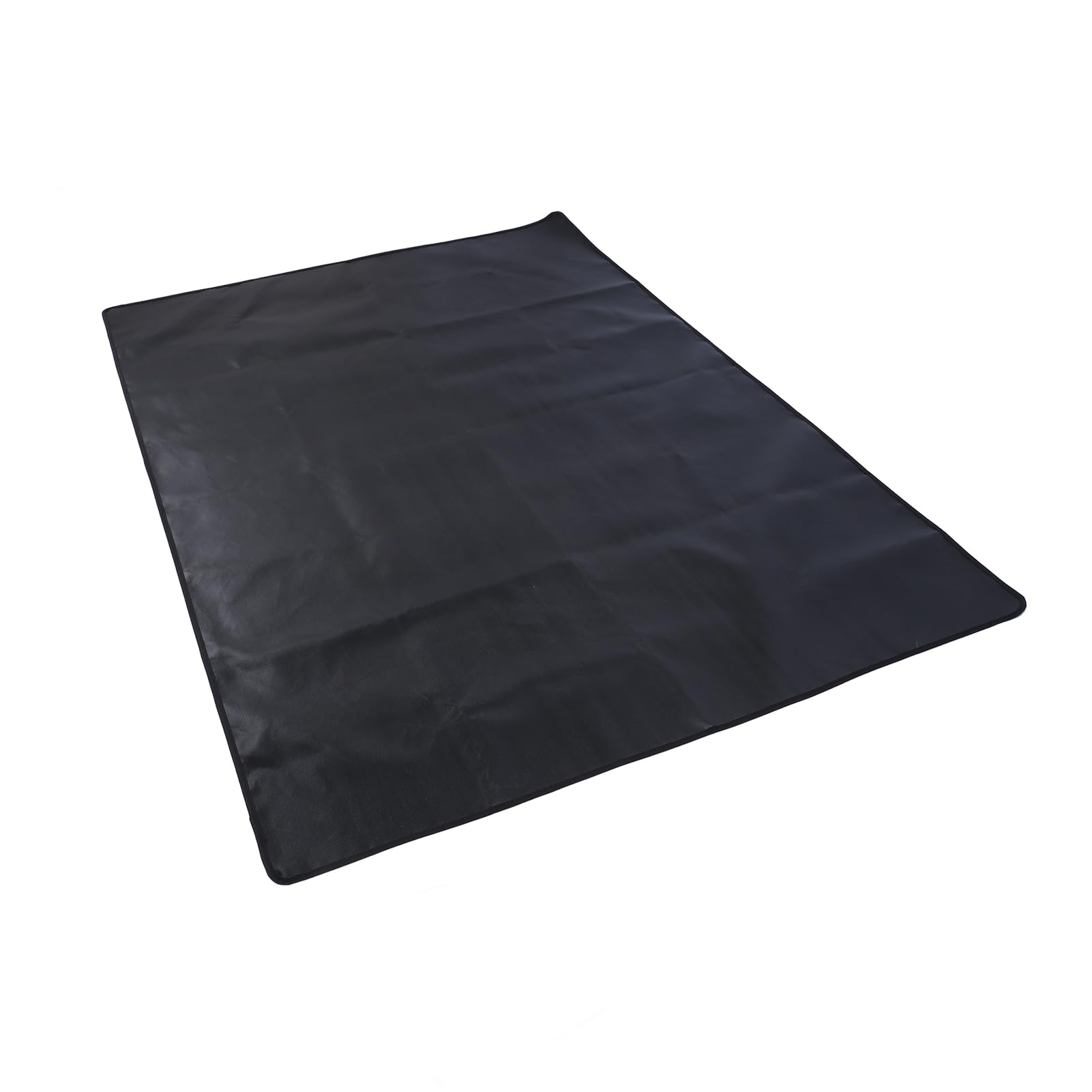 SIXRUN Tapis de Gril Ignifuge, Tapis Résistant à l'huile pour Foyer 76x52 Pouces, sous Le Gril pour Terrasses et Patios