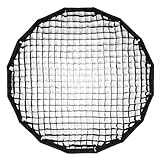 Fresas RTKYYZ Rejilla de panal parabólica de 90cm y 120cm de profundidad for QR-P70/QR-P90/QR-P120 P90L P90H P120L P120H(For 120cm Softbox)