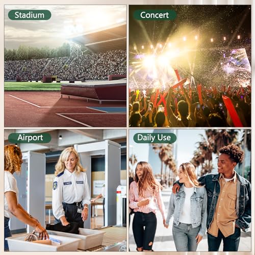 Image of Blvornl Clear Crossbody Bag with Adjustable Shoulder Strap, Stadium Approved PVC Purse Bag, Messenger Bag