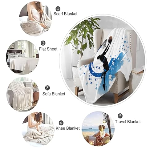 Jeté de canapé chaud microfibre douce et couverture de lit hiver 130x150 - 8