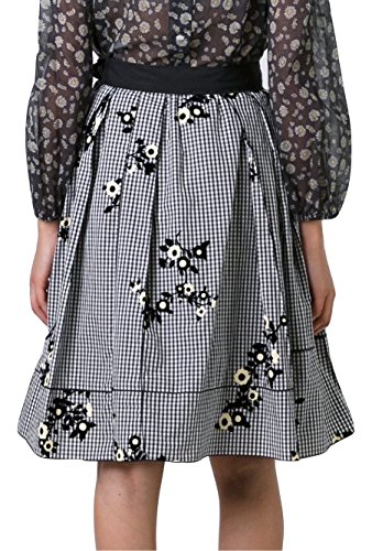 Marc Jacobs Floral Gingham Skirt 23