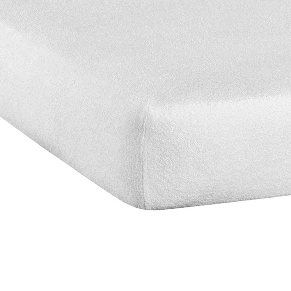 Protège-Matelas bouclé, réglable et Confortable - Lit 180 x 200 cm - Tissu 80% Coton / 20% Polyester Extra Doux