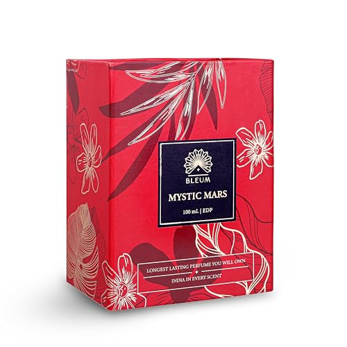 Image of BLEUM Mystic Mars | 100 mL | Unisex Men Women | Long Lasting Floral Perfume Fragrance Scent | EDP Eau De Parfum