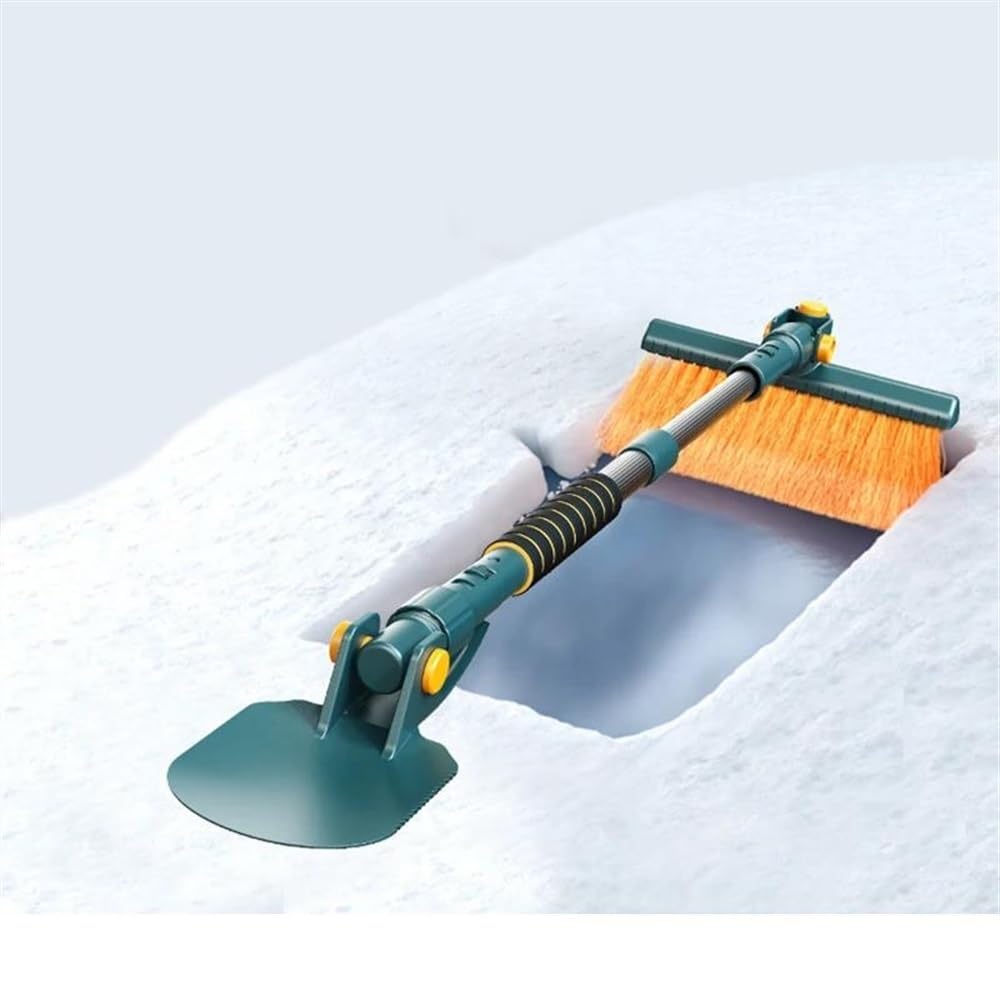 Rascador de hielo para coche Herramientas De Limpieza De Nieve Quitanieves Quitanieves Cepilla El Parabrisas Del Camión SUV Del Automóvil Pala De Nieve Eva Telescópica Y Ajustable Rascadores de hielo