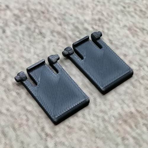 ULEIVA 1 Paar (2 Stck) Ersatz Tastaturfüße Schwarz kompatibel zu Logitech K300 MK300 Tastatur Ersatzteil Tastaturständer Füße Keybord