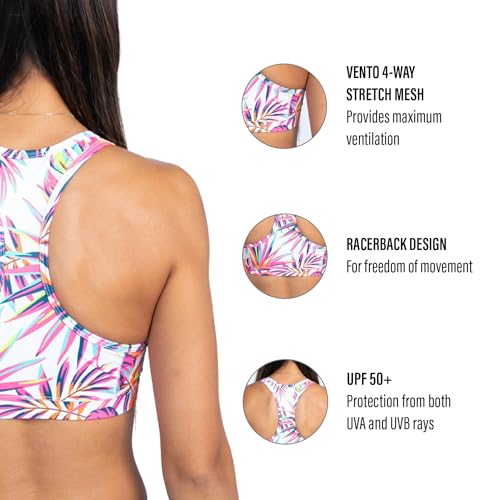 Image of Zoot Women's LTD Triathlon Sports Bra, Racerback High Performance Tri Sports Bra for Swim, Bike, Run & UPF 50+ Fabric