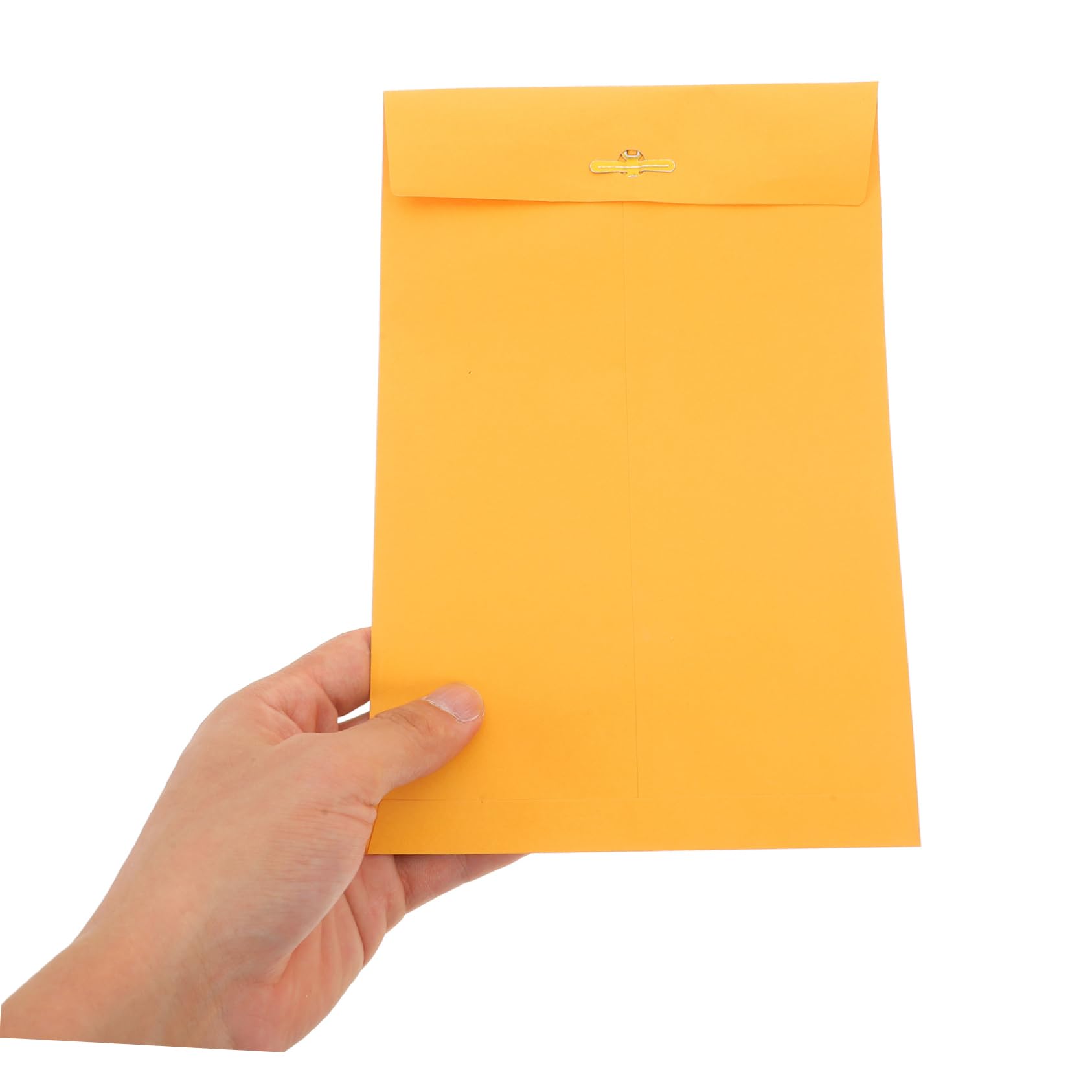 Sobres de Papel Kraft Dorado 6x9 Pulgadas 50 Piezas | Cierre de Hierro, Acabado Vintage Elegante, para Tarjetas, Invitaciones y Postales en Reuniones