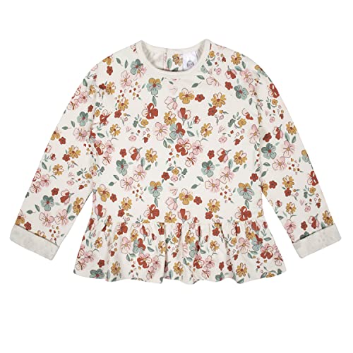 Gerberbaby Girlstoddler 2-Piece Peplum Waist Top & Legging Setflowers18 Months #TOP2