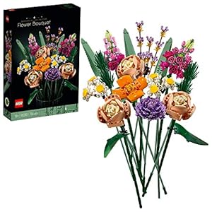 LEGO 10280 Icons Bloemenboeket, Kunstbloemen LEGO voor Volwassenen, Huisdecoratie Accessoires, Botanische Collectie