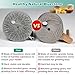XQZMZSCP Hand Grain Mill Grinder for Flour, Manual Bluestone Food Pulverizer Dry/Wet Mills for Spice Barley Soybean, Classic Rice Paste (Stone Mill+Wooden Frame)