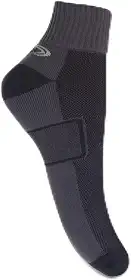 Meia de Compressão Esportiva com Ventilação Treino CrossFit Bike Pés Secos e Sem Odor Anti Bolha Conforto e Performance Masculina Tam 39 a 43