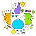 24 Make A Dinosaur Stickers For Kids - Great Dino Theme Birthday Party Favors - Fun Craft Project For Children 3+ - Let Your Kids Get Creative & Design Their Favorite Dinosaur Sticker