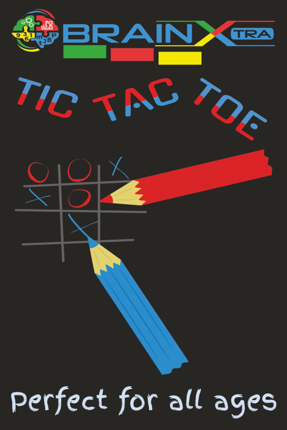 TIC TAC TOE Book Grids: Endless Friendly Fun & Competition, Enter winners names on each puzzles, For All Ages, A 2 Player Activity Book, 6" X 9", 150 Pages