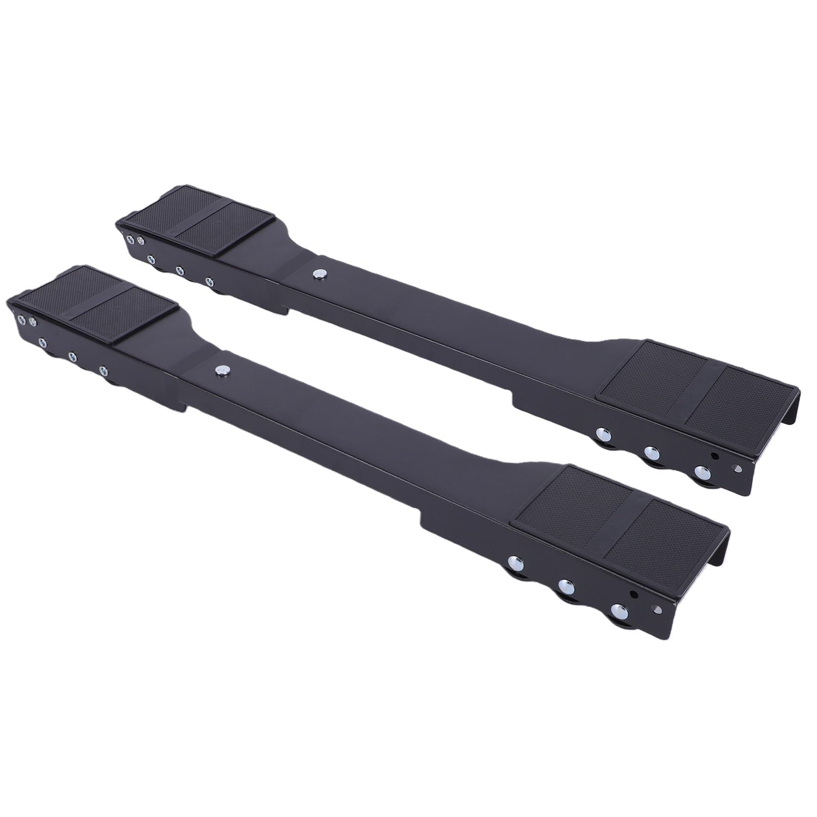 Rodillo Electrodomésticos Ajustable 21.65-27.17 Pulgadas Rodillo Electrodomésticos Herramienta Movimiento Deslizante Muebles Base Móvil para Lavadora Secadora Refrigerador (Ruedas Negras)