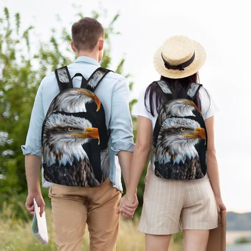 Sac à dos voyage aigle blanc EdWal pour ordinateur portable et université - 6