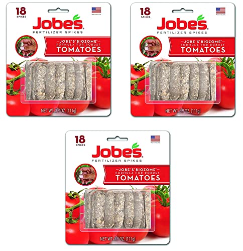Jobe's Tomato Fertilizer Spikes 6-18-6 3-Pack