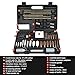 GLORYFIRE Universal Gun Cleaning Kit Hunting Handgun Shot Gun Cleaning Kit with Case Travel Size Portable Metal Brushes