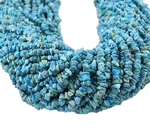 Turquoise uncut chips beads fil de 36 inches pour fabriquer vos colliers et bracelets