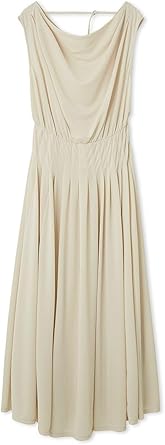 ドレープネックカットソーワンピース／ウォッシャブル・吸水速乾 ドレープネックカットソーワンピース／ウォッシャブル・吸水速乾