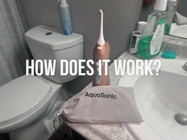 Watch How To Use The AquaSonic Water Flosser on Amazon Live