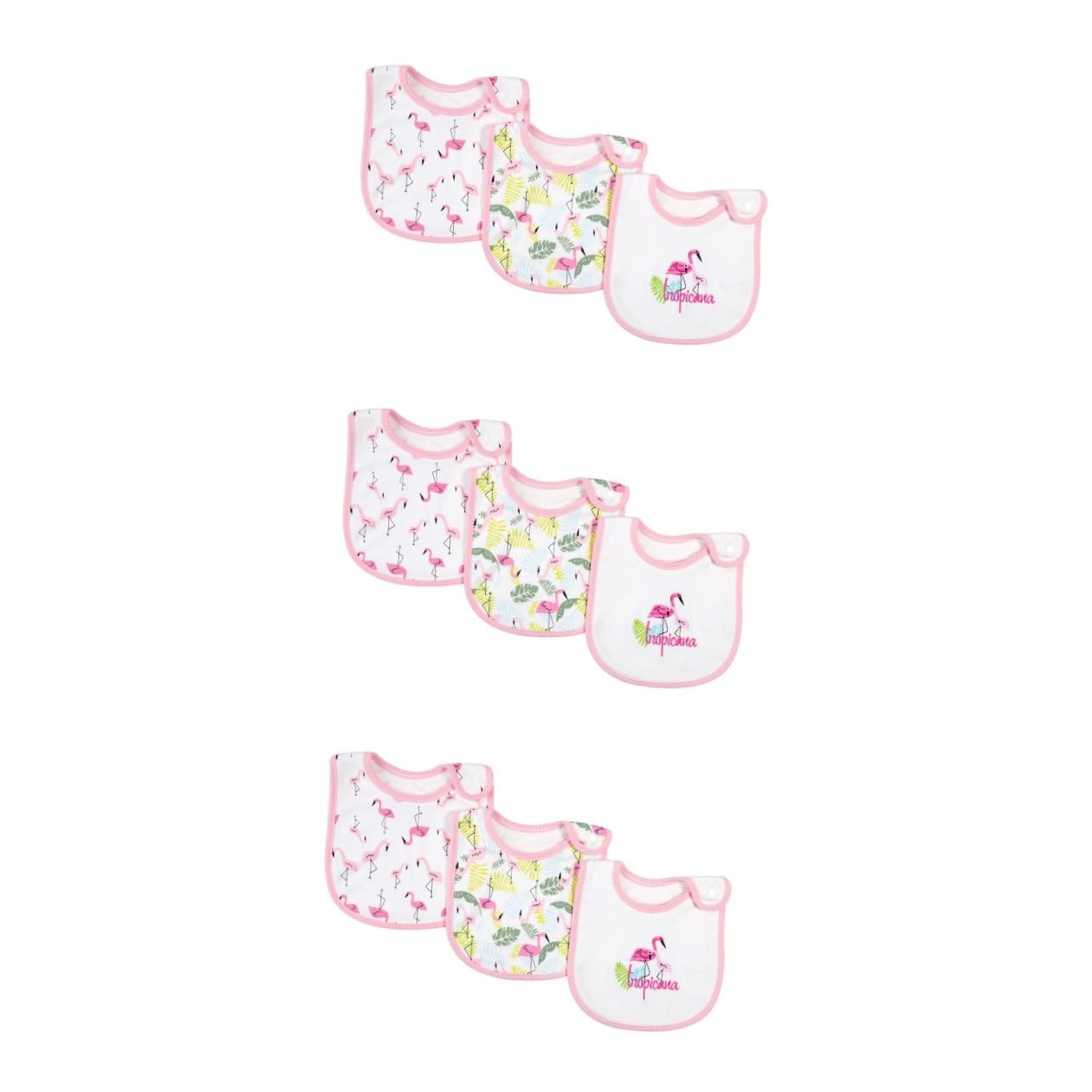 Toyvian Bavoir Serviette De Salive Rose