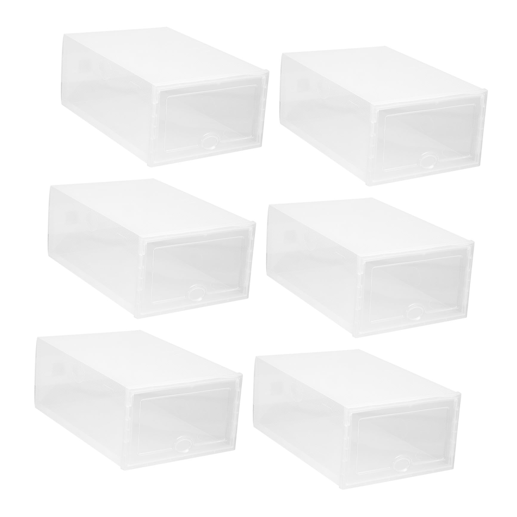 Boîtes à chaussures transparentes pour résoudre le manque de place et les placards encombrés